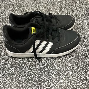Adidas Black and White Sneakers